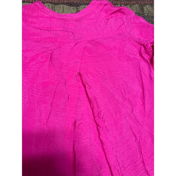 Westbound VNeck button up Pink Large - Picture 5 of 6